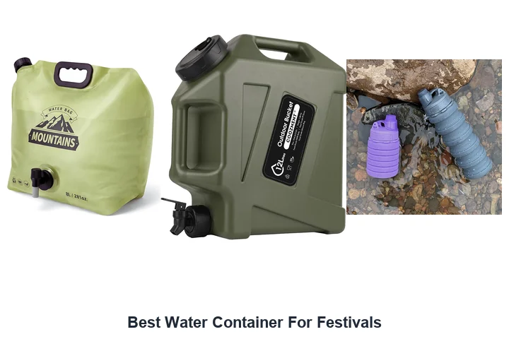 Best Water Container For Festivals