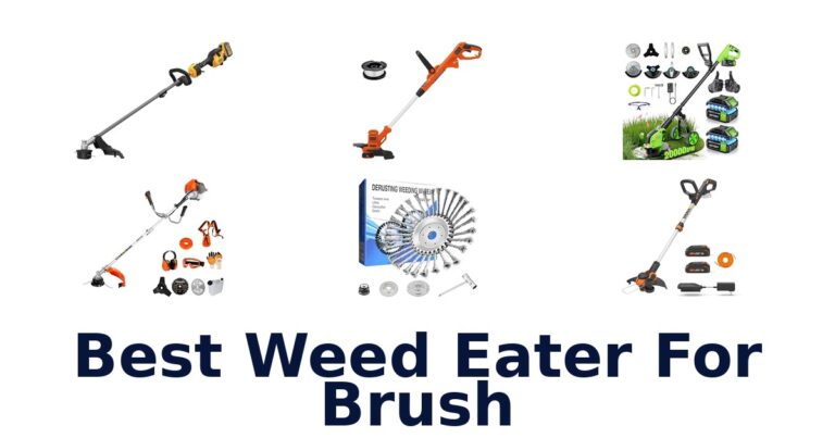 best weed eater for brush