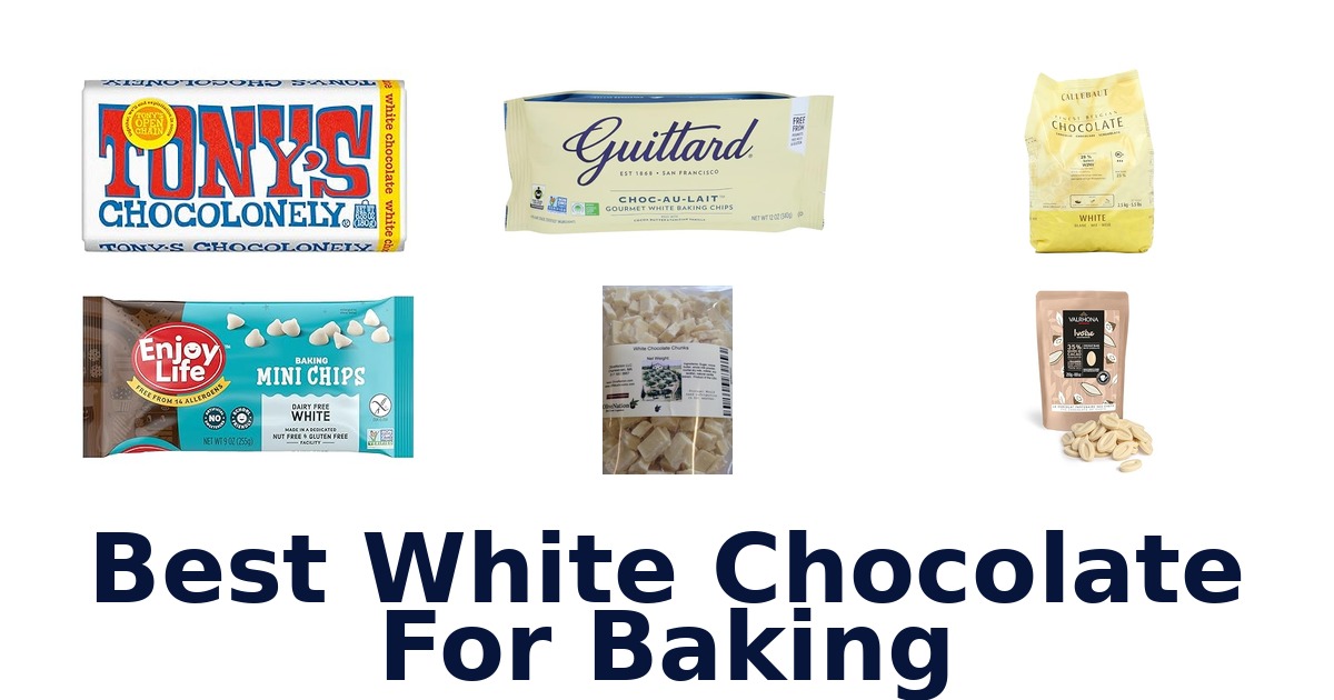 best white chocolate for baking