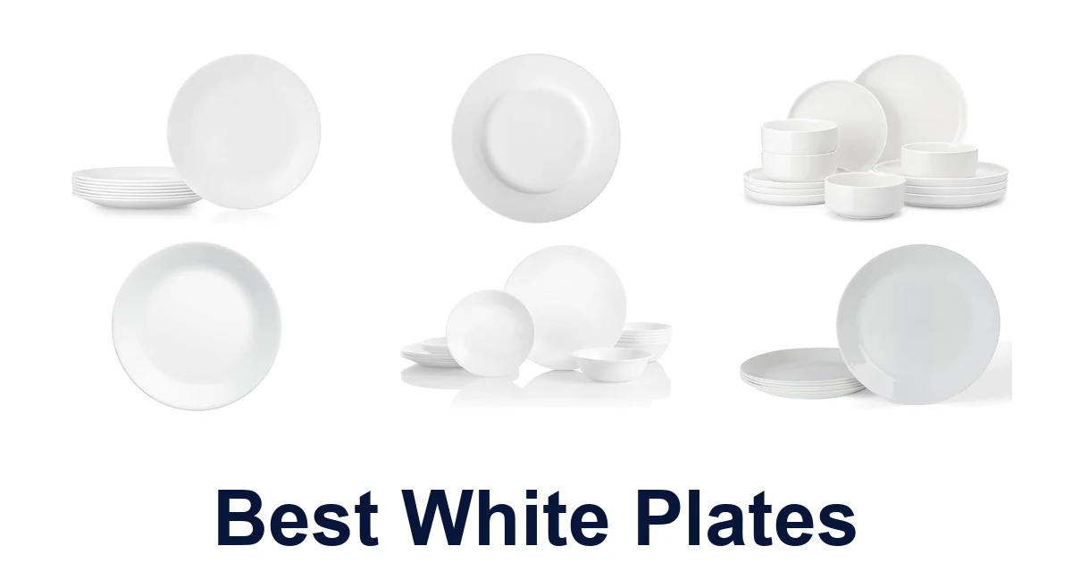 best white plates