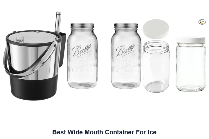 Best Wide Mouth Container For Ice