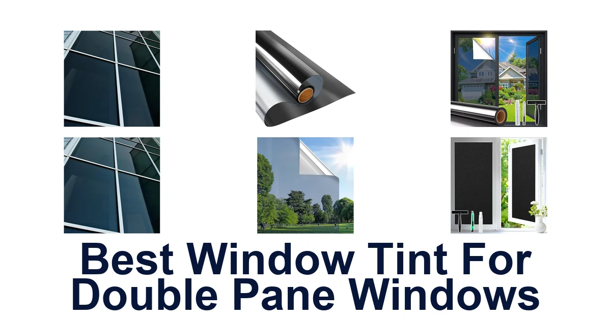 best window tint for double pane windows