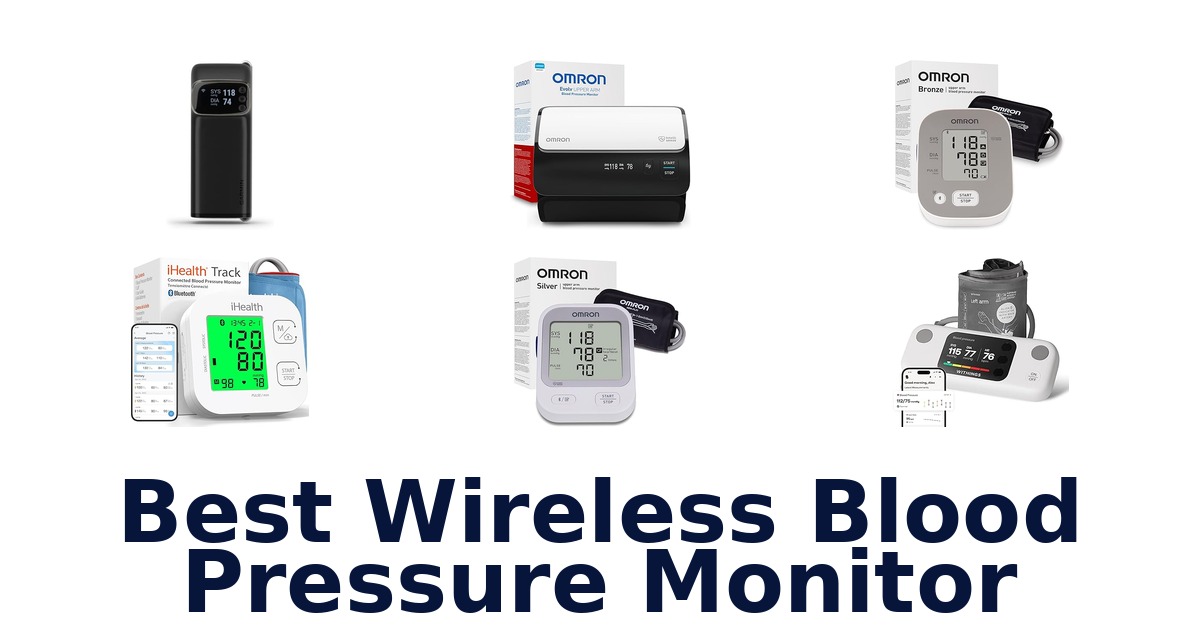 best wireless blood pressure monitor