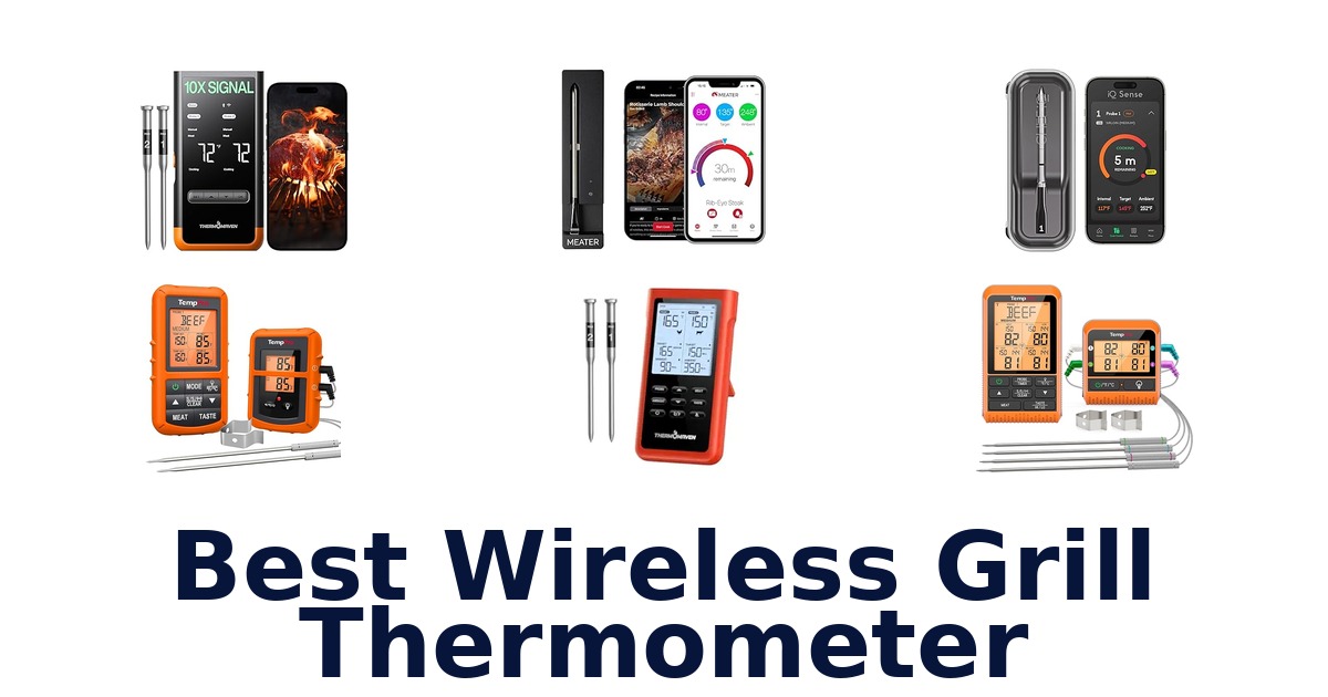 best wireless grill thermometer