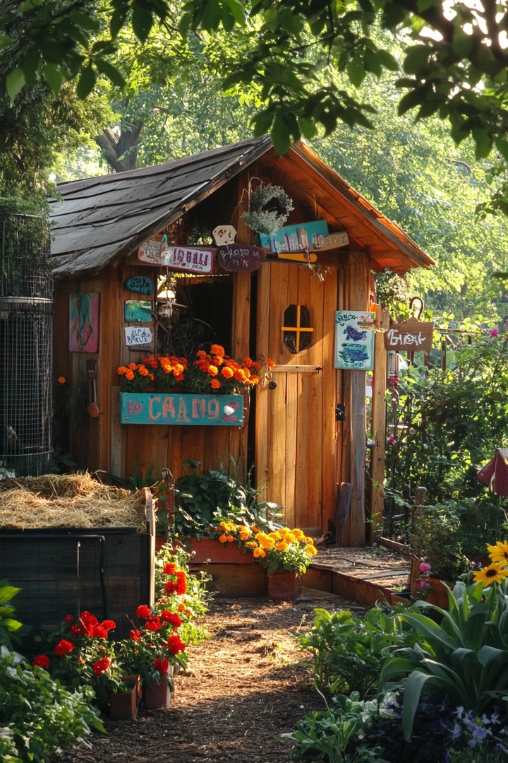 55+ Chicken Coop Decor