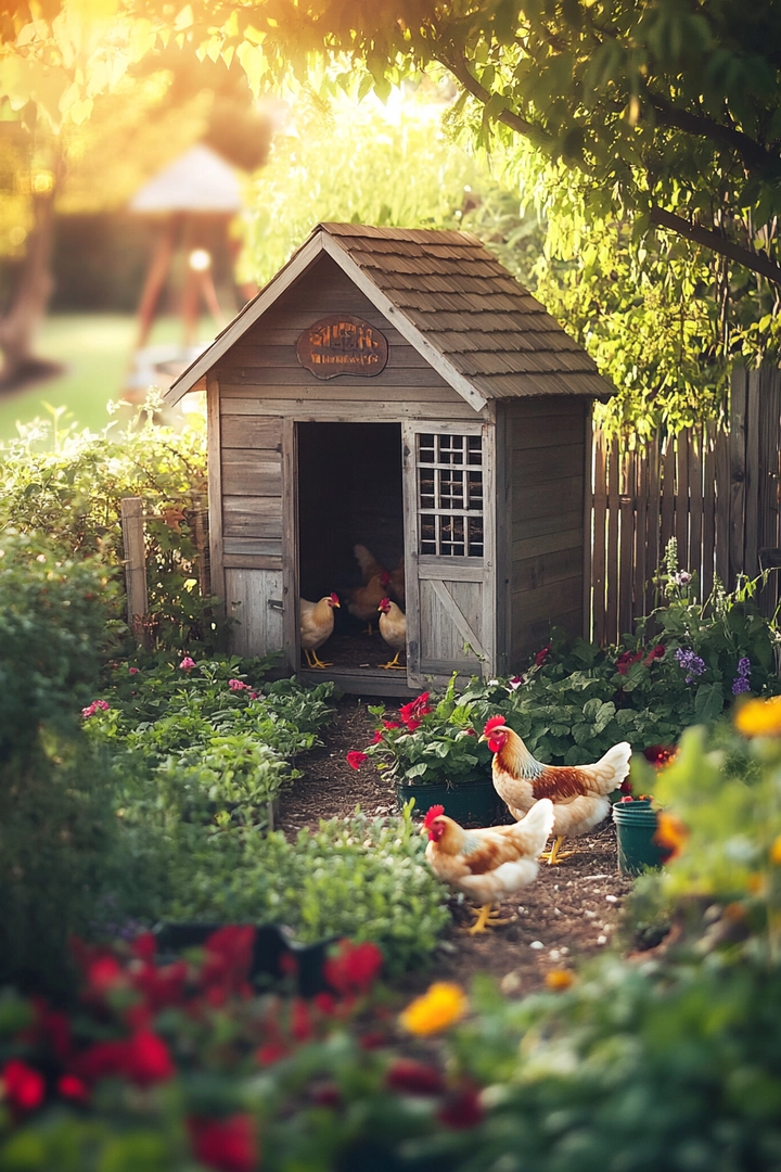 65+ Chicken Coop Landscaping Ideas