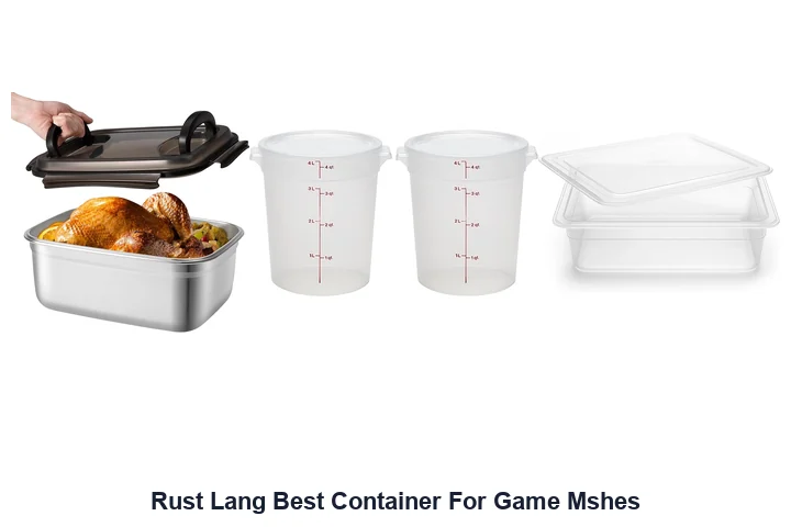 Rust Lang Best Container For Game Mshes