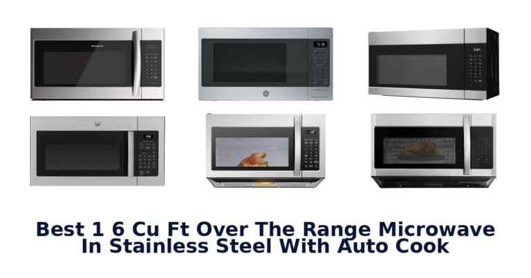 best 1 6 cu ft over the range microwave in stainless steel with auto cook
