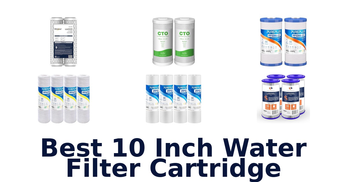 best 10 inch water filter cartridge