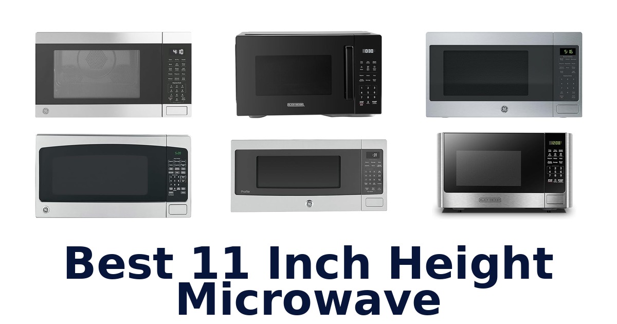 best 11 inch height microwave