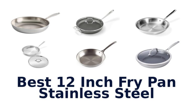 best 12 inch fry pan stainless steel
