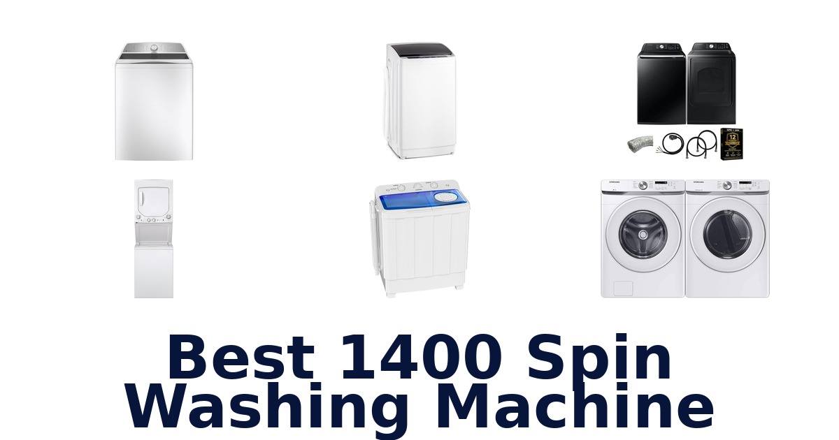 best 1400 spin washing machine