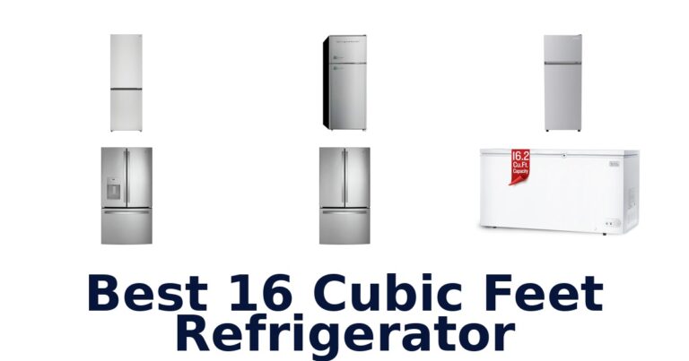 best 16 cubic feet refrigerator
