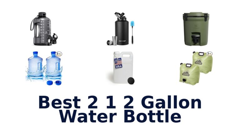 best 2 1 2 gallon water bottle