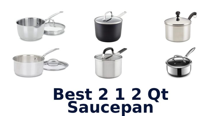 best 2 1 2 qt saucepan