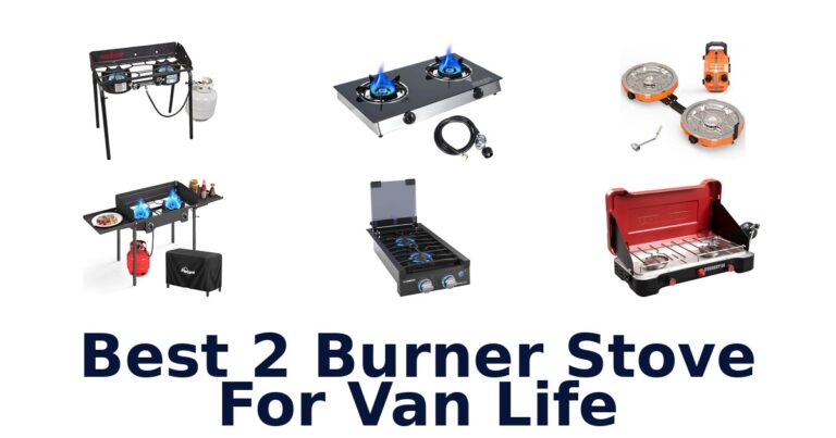 best 2 burner stove for van life