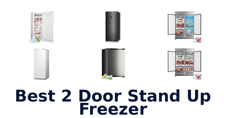 best 2 door stand up freezer