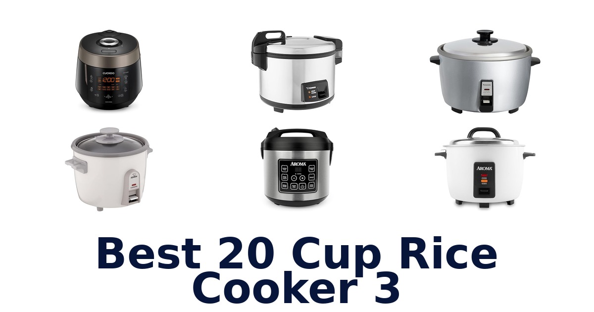 best 20 cup rice cooker 3