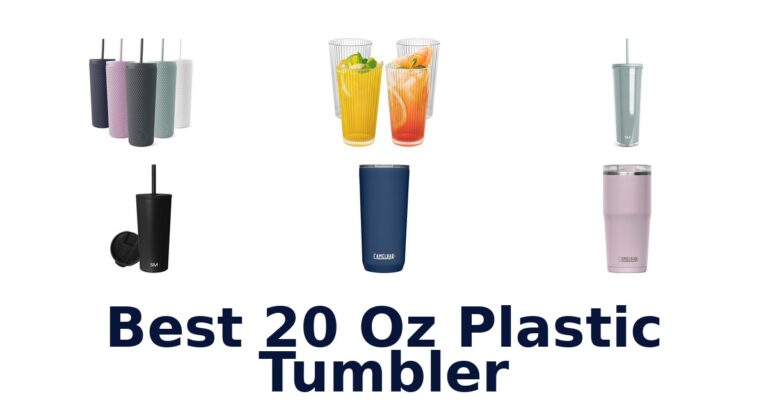 best 20 oz plastic tumbler