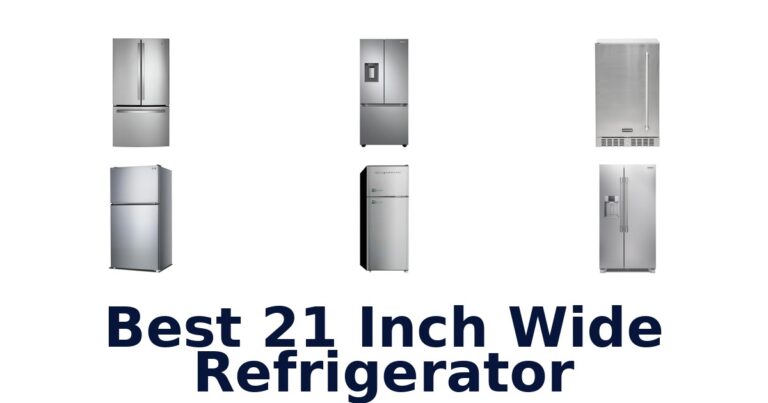 best 21 inch wide refrigerator