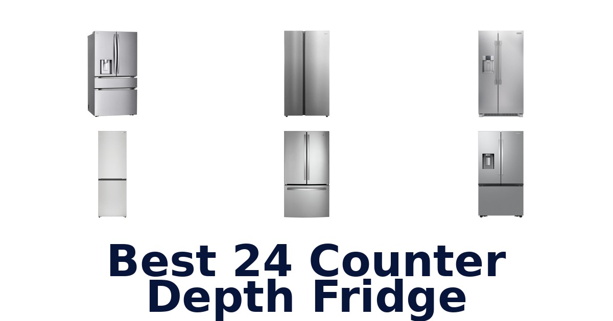 best 24 counter depth fridge