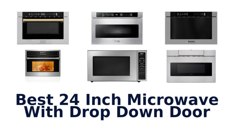 best 24 inch microwave with drop down door