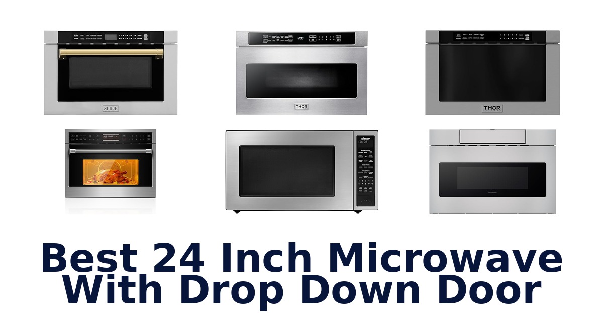best 24 inch microwave with drop down door
