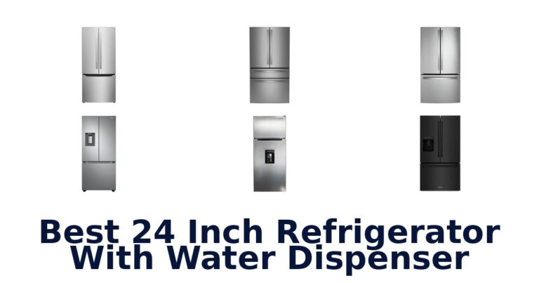 best 24 inch refrigerator with water dispenser