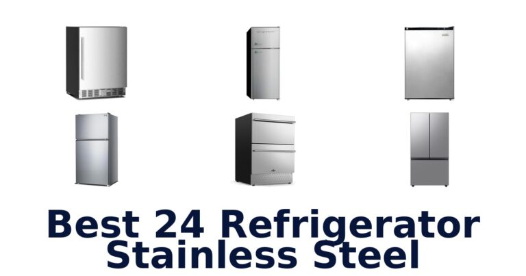 best 24 refrigerator stainless steel