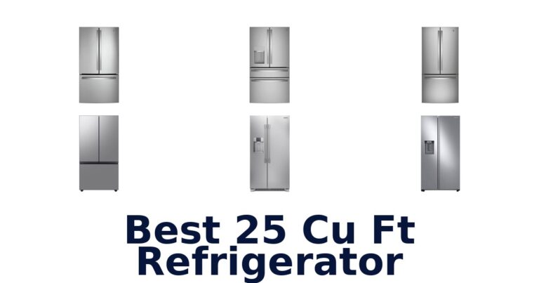 best 25 cu ft refrigerator