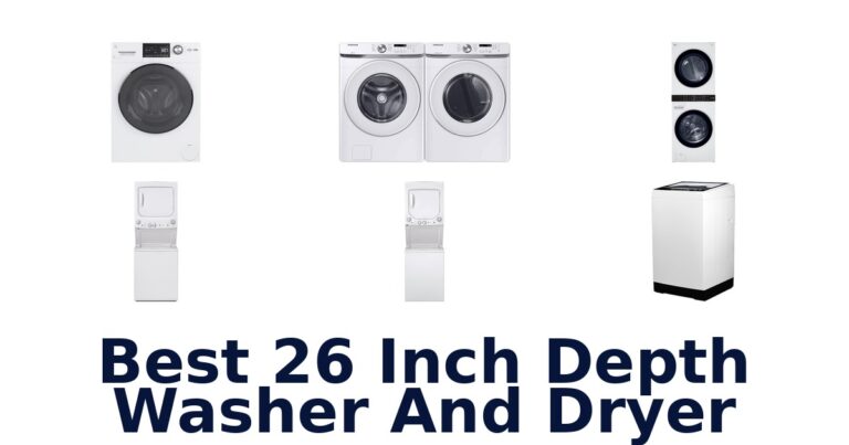 best 26 inch depth washer and dryer