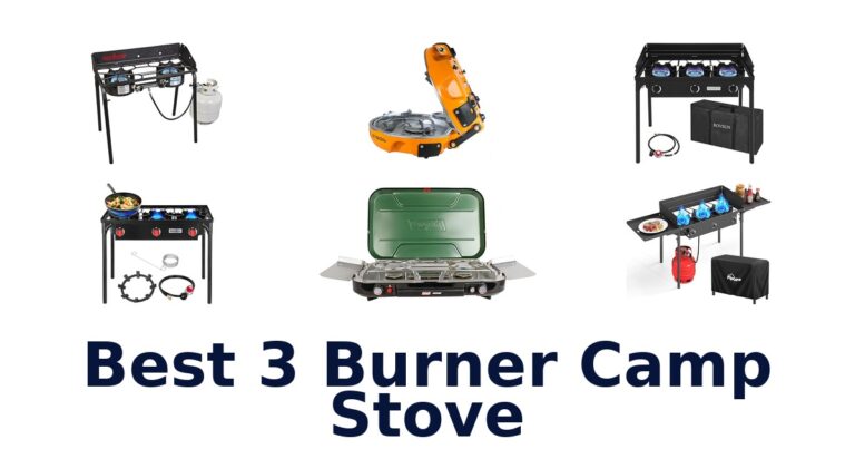 best 3 burner camp stove