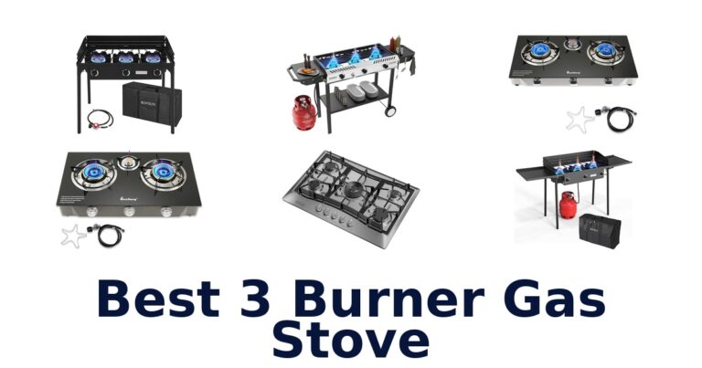 best 3 burner gas stove