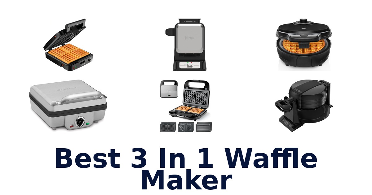 best 3 in 1 waffle maker