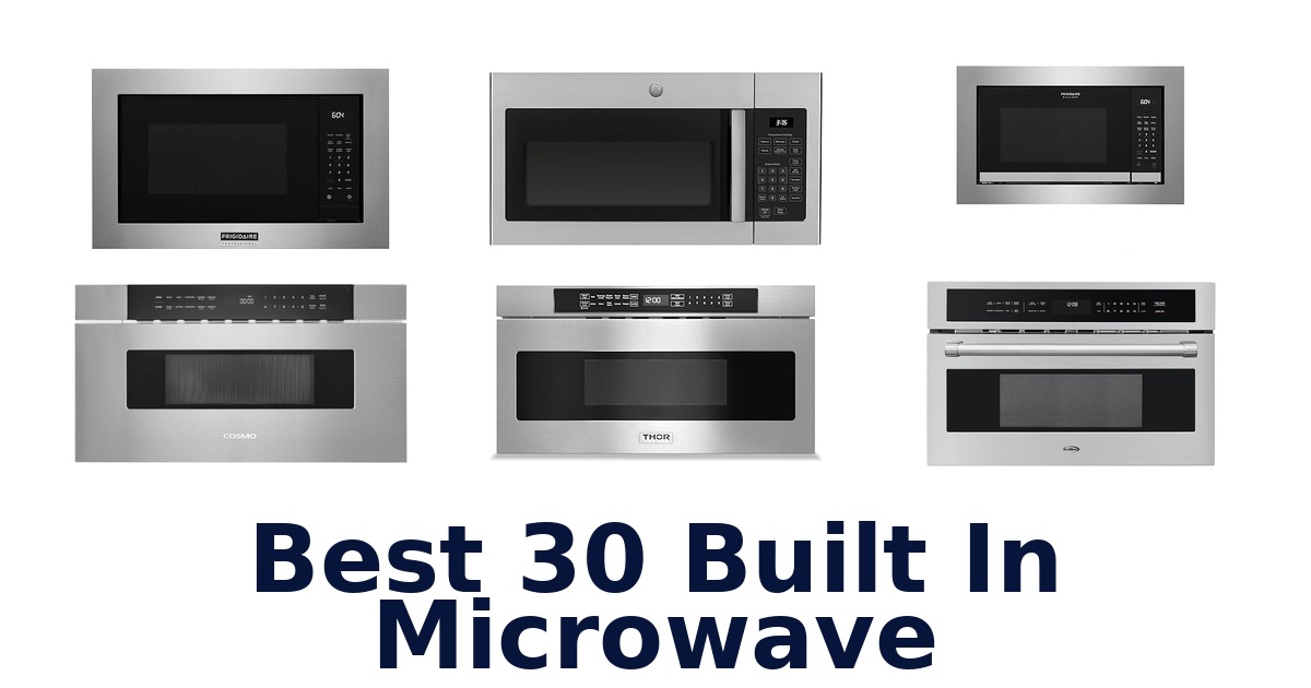 best 30 built in microwave