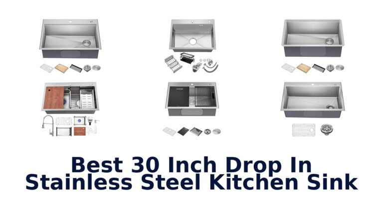 best 30 inch drop in stainless steel kitchen sink