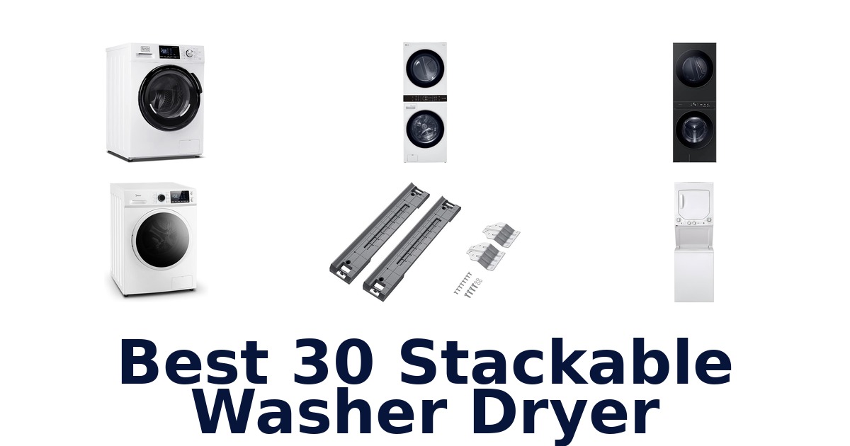 best 30 stackable washer dryer