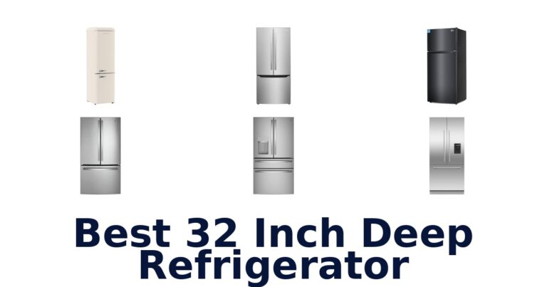 best 32 inch deep refrigerator