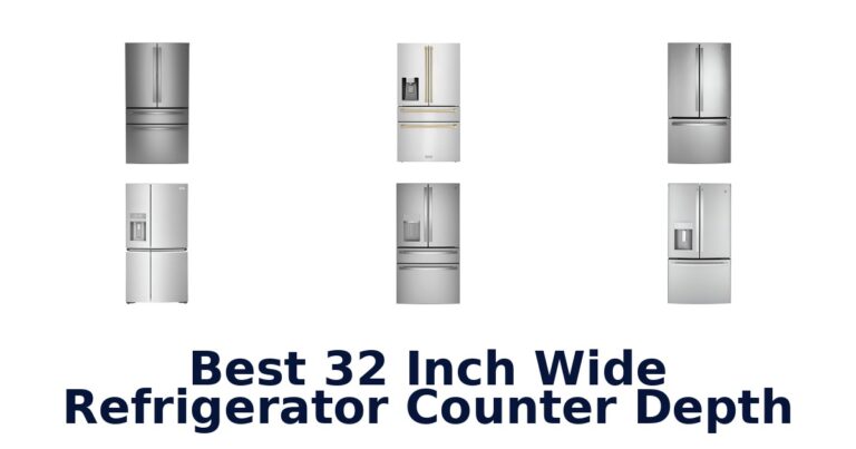 best 32 inch wide refrigerator counter depth