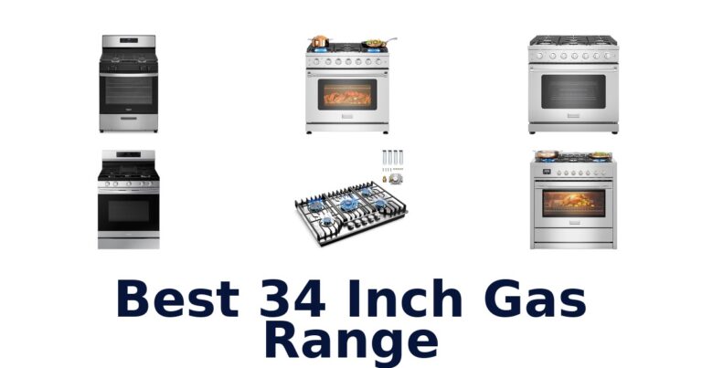 best 34 inch gas range