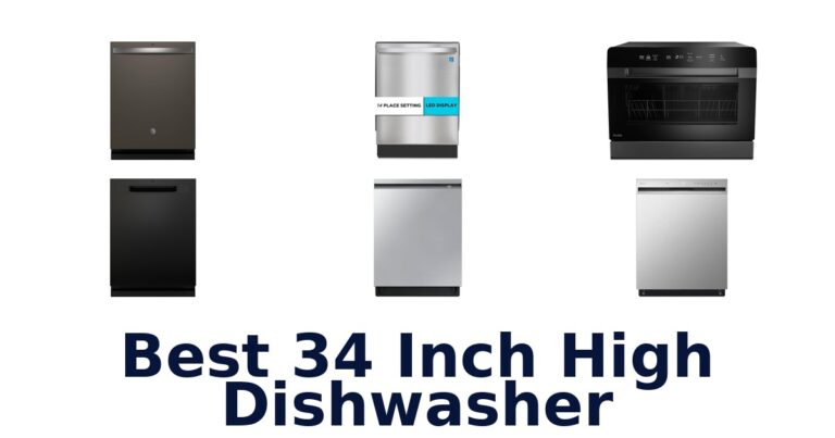 best 34 inch high dishwasher