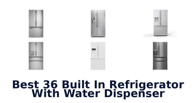 best 36 built in refrigerator with water dispenser