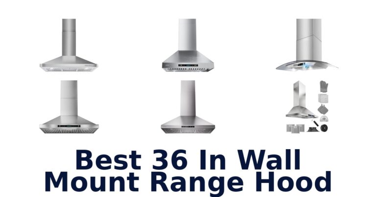 best 36 in wall mount range hood