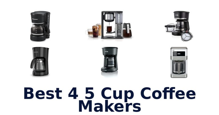 best 4 5 cup coffee makers