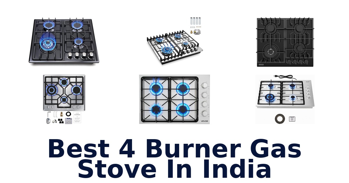 best 4 burner gas stove in india