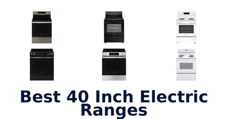 best 40 inch electric ranges