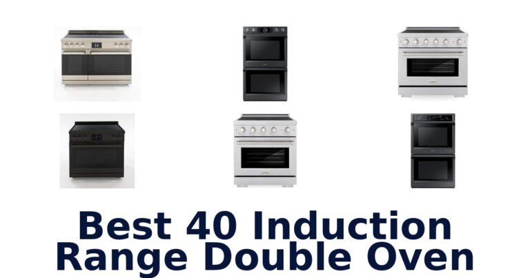 best 40 induction range double oven