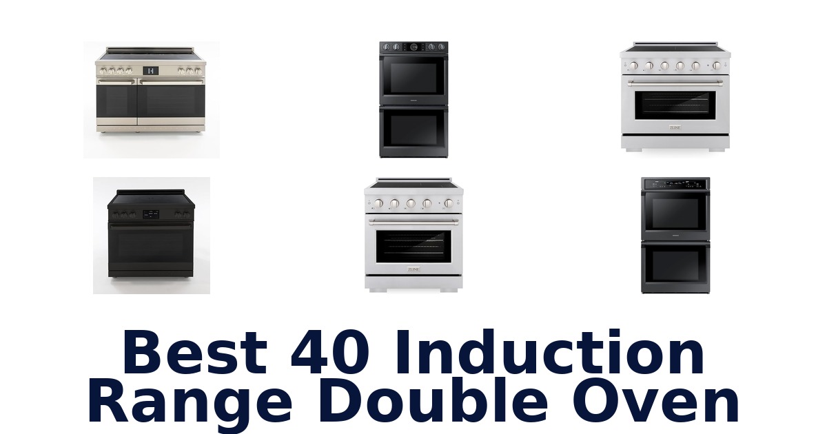 best 40 induction range double oven