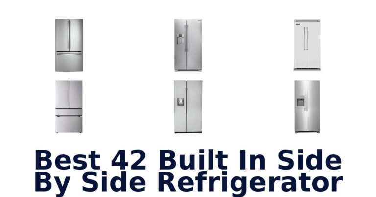 best 42 built in side by side refrigerator