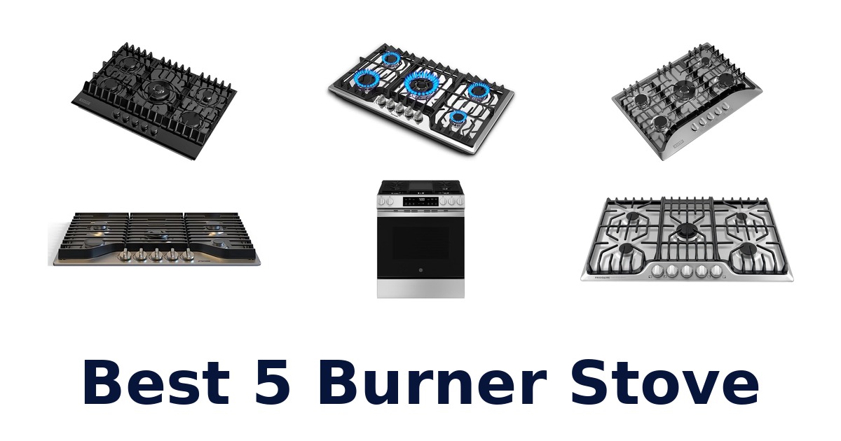 best 5 burner stove